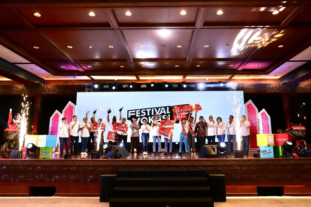 Buktikan Pembinaan Terbaik,  MPM Honda Jatim Borong Perhargaan di Festival Vokasi Satu Hati 2025